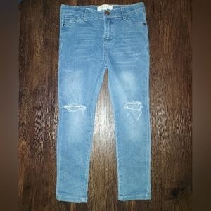 Girls Jessica Simpson Distressed Denim Jeans Size 5